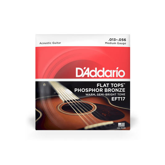 D'Addario EFT17 13-56 Medium Acoustic Guitar Strings