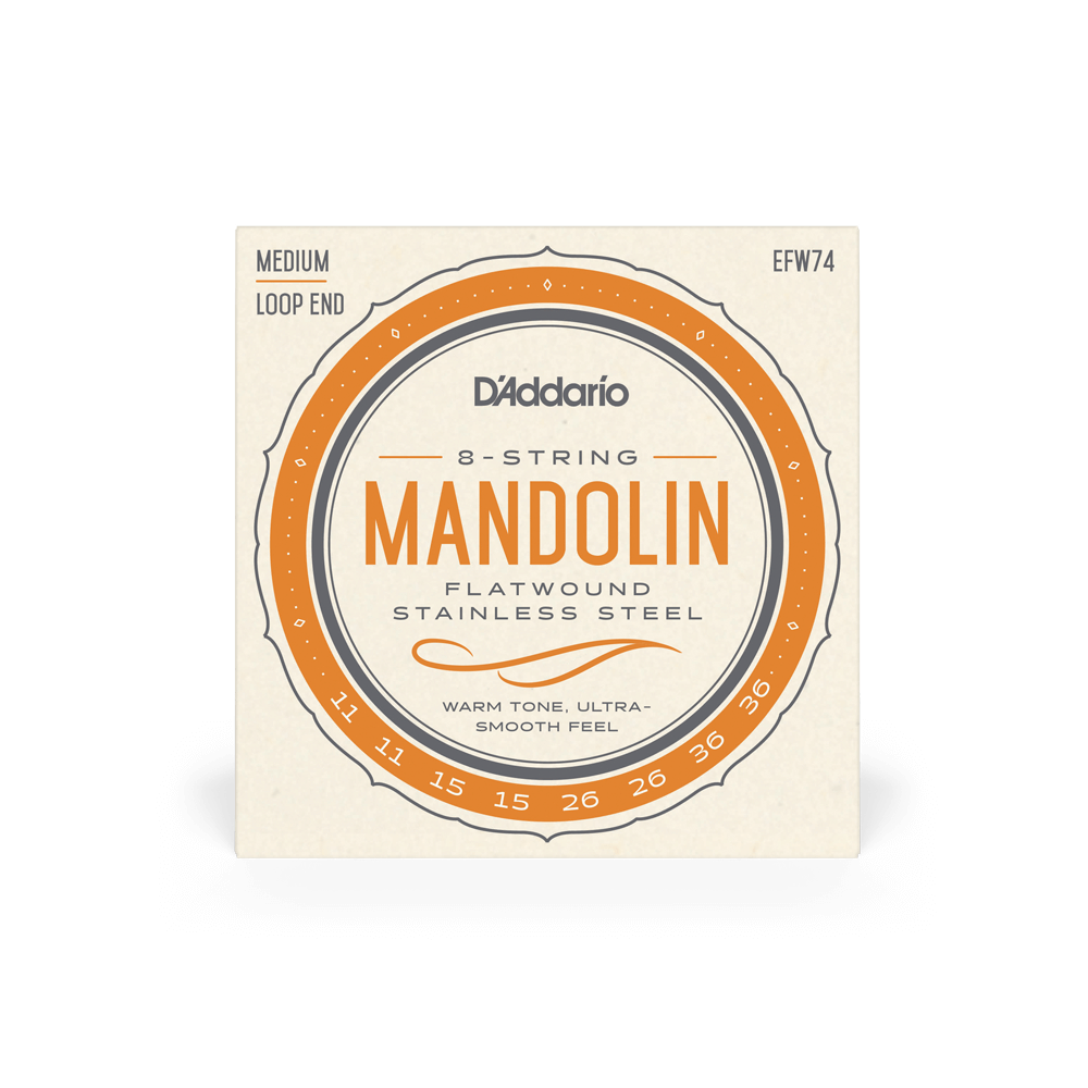 D'Addario EFW74 11-36 Medium Mandolin String Set