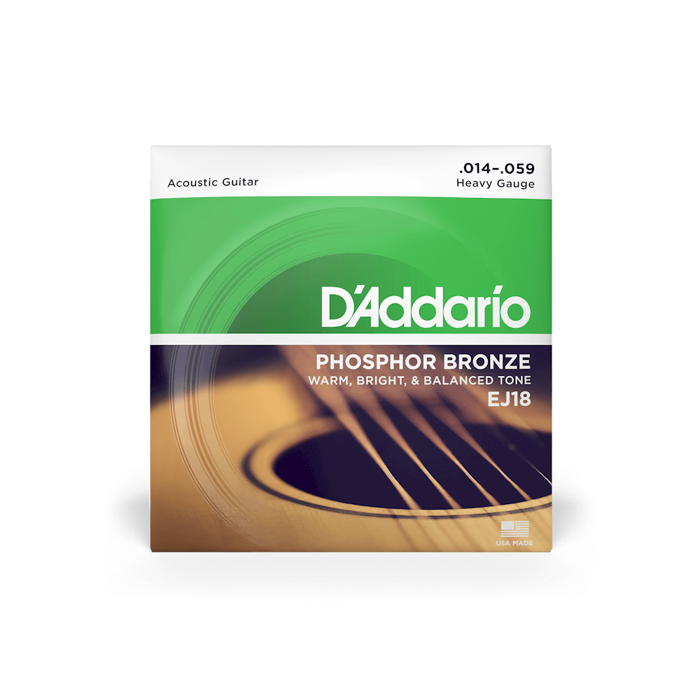 D'Addario EJ18 14-59 Heavy Acoustic Guitar Strings