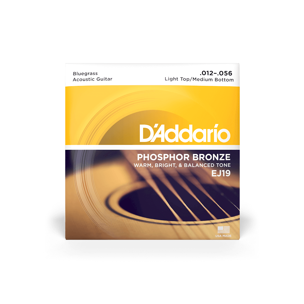 D'Addario EJ19 12-56 Light Top/Medium Bottom Acoustic Guitar Strings