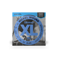 D'Addario EJ21 12-52 Jazz Light Electric Guitar Strings