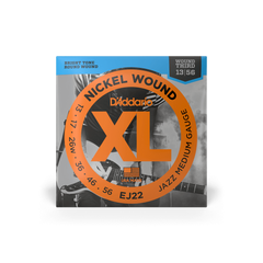D'Addario EJ22 13-56 Jazz Medium Electric Guitar Strings