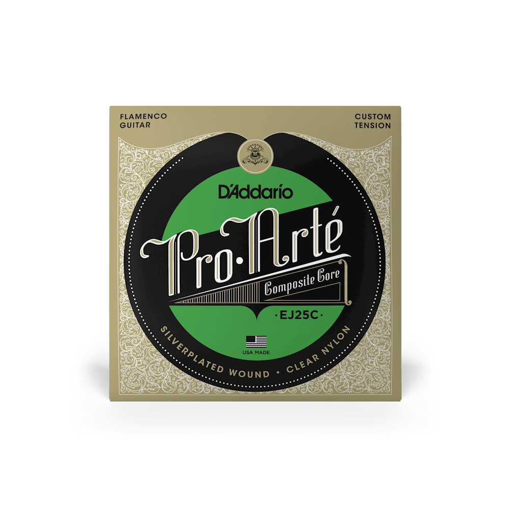 D'Addario EJ25C Flamenco Tension Composite Core Classical Guitar Strings
