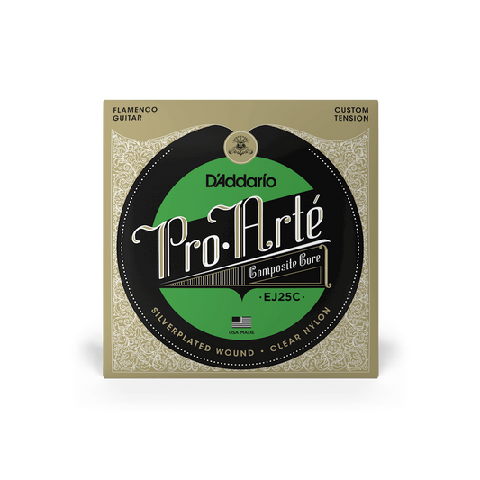 D'Addario EJ25C Flamenco Tension Composite Core Classical Guitar Strings