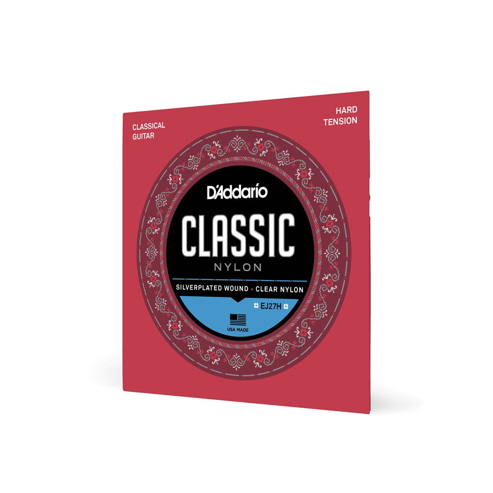 D'Addario EJ27H Nylon Student Classical Strings - Hard Tension