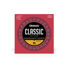 D'Addario EJ27N 3/4 Normal Tension 3/4 Size Nylon Student Classical Strings