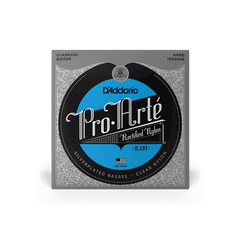 D'Addario EJ31 Hard Tension Rectified Nylon Trebles Classical Guitar Strings