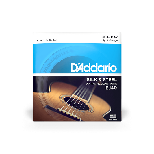 D'Addario EJ40 11-47 Light Acoustic Guitar Strings
