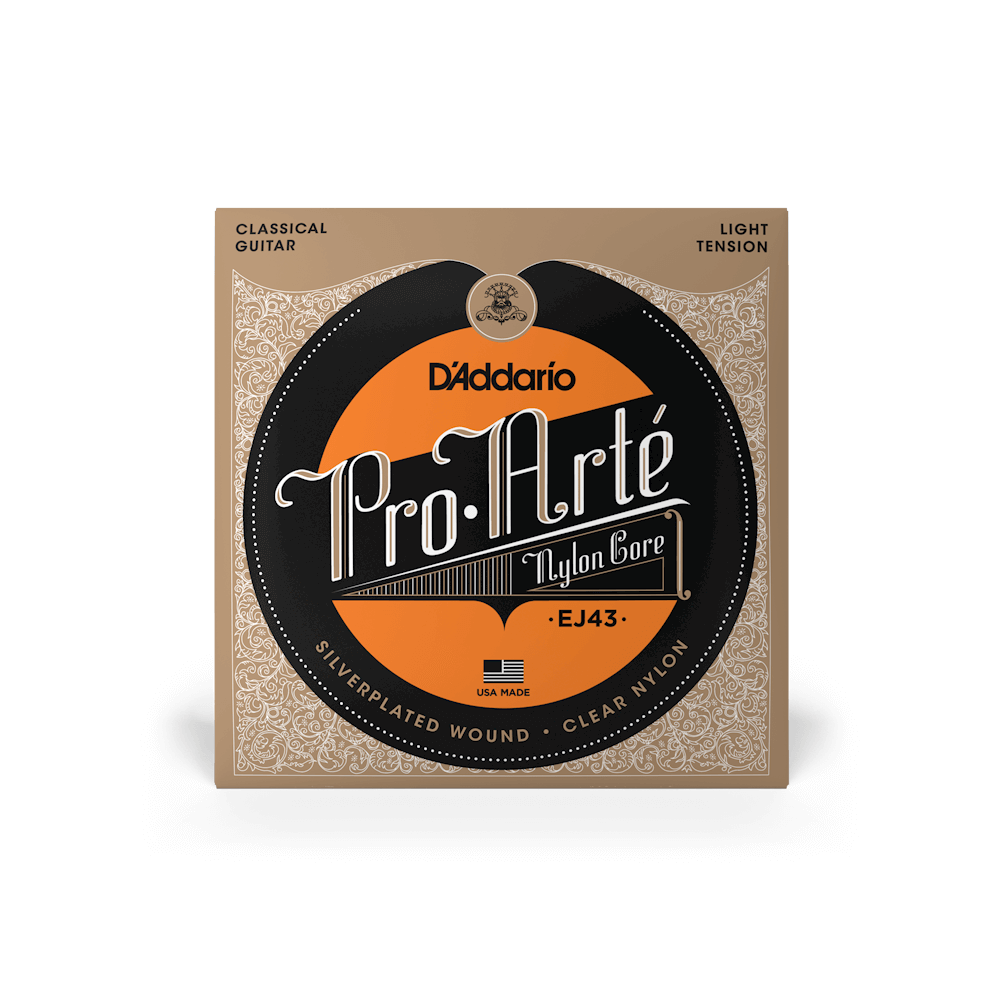 D'Addario EJ43 Light Tension Nylon Classical Guitar Strings