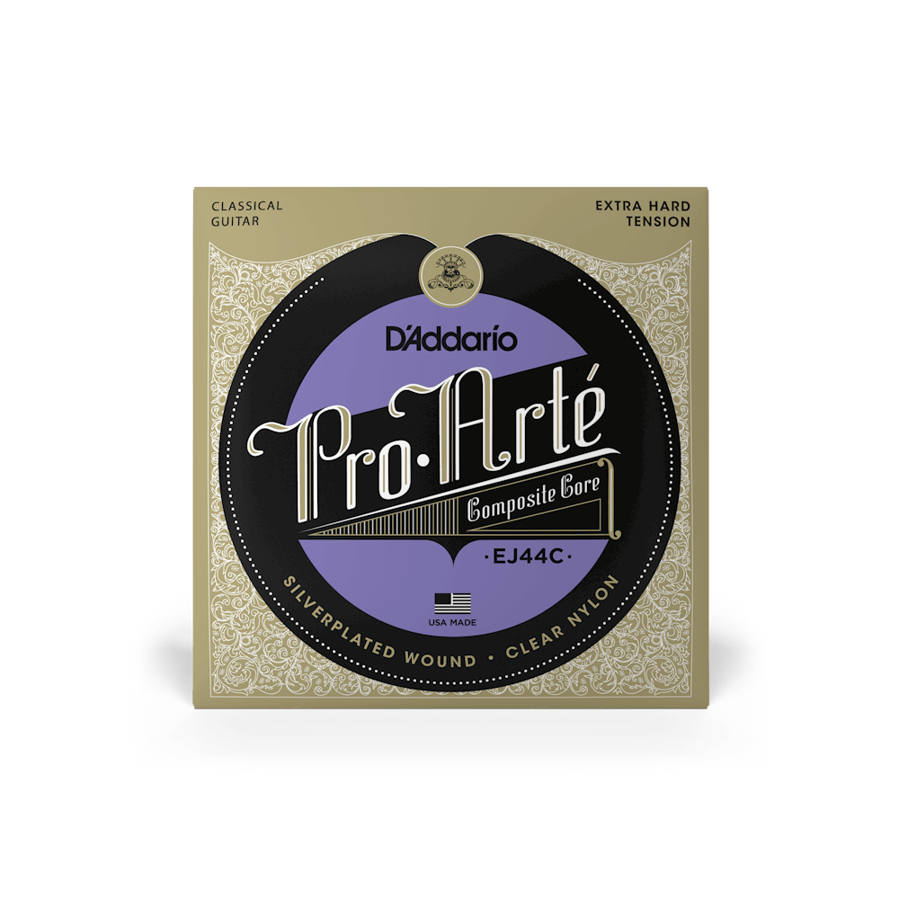 D'Addario EJ44C Extra-Hard Tension Composite Core Classical Guitar Strings