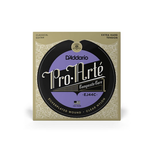 D'Addario EJ44C Extra-Hard Tension Composite Core Classical Guitar Strings