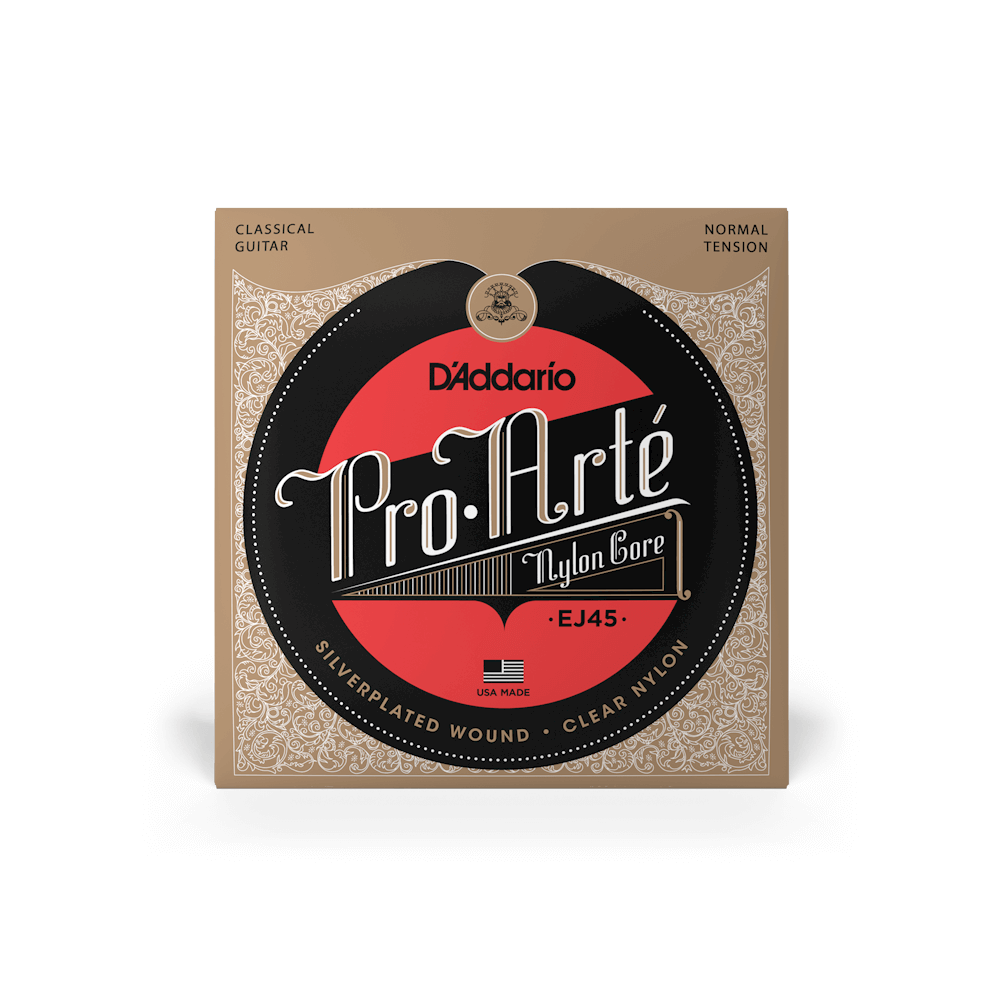 D'Addario EJ45 Normal Tension Nylon Classical Guitar Strings