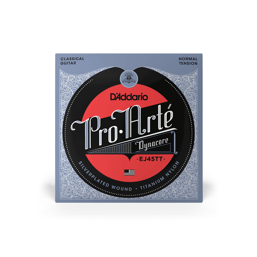 D'Addario EJ45TT Normal Tension Dynacore Classical Guitar Strings