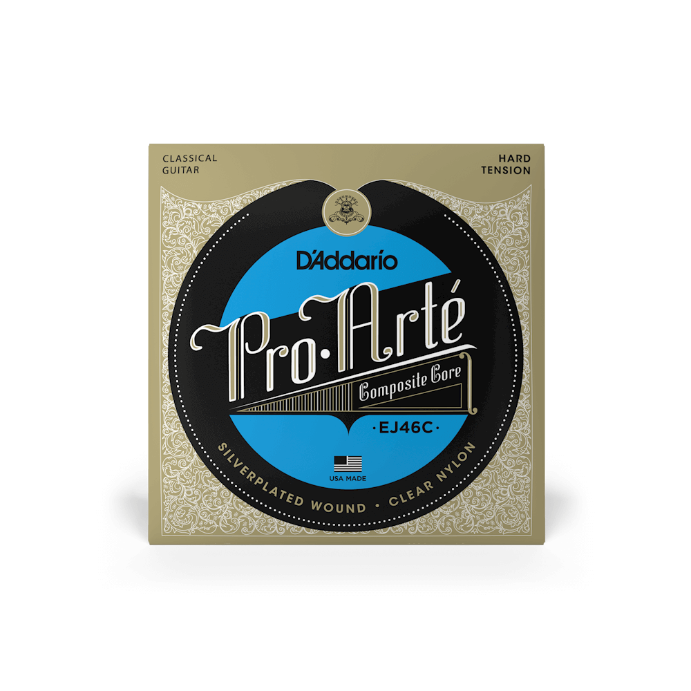 D'addario EJ46C Composite Core Classical Guitar Strings - Hard Tension