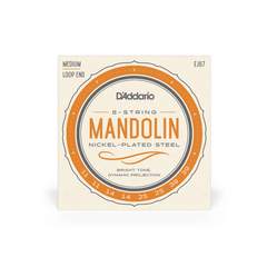 D'Addario EJ67 Nickel 8-String Mandolin Strings - 11-39