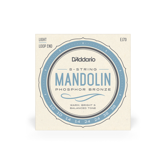 D'Addario EJ73 10-38 Light Mandolin Strings Set