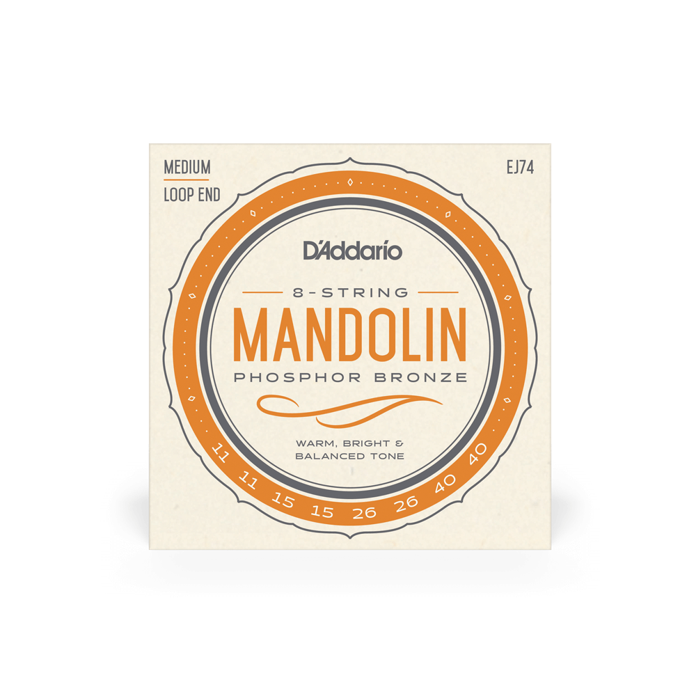 D'Addario EJ74 11-40 Medium Mandolin String Set