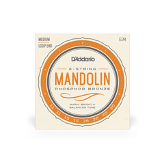 D'Addario EJ74 11-40 Medium Mandolin String Set
