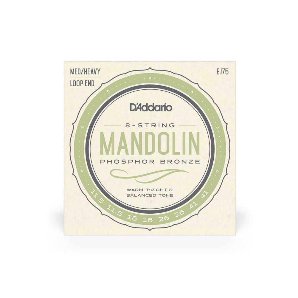 D'Addario EJ75 Medium / Heavy Set Mandolin Strings - 11.5-41