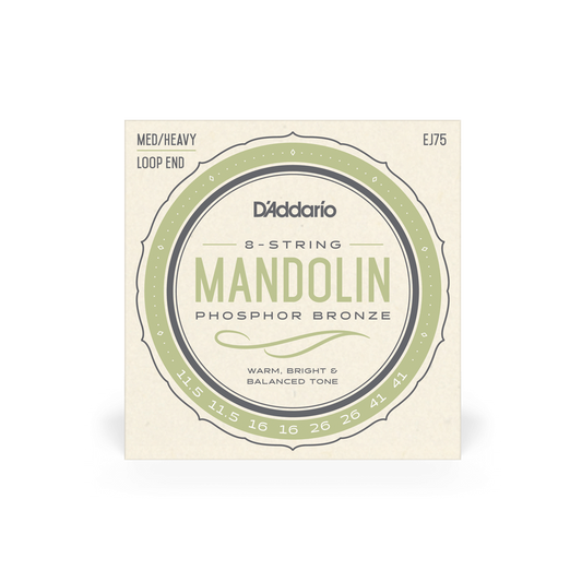 D'Addario EJ75 Medium / Heavy Set Mandolin Strings - 11.5-41