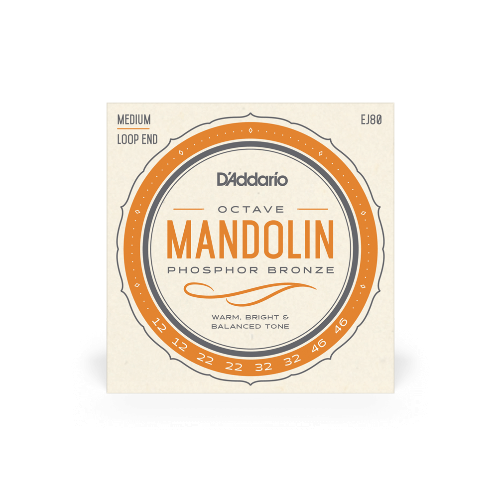 D'Addario EJ80 12-46 Octave Mandolin String Set
