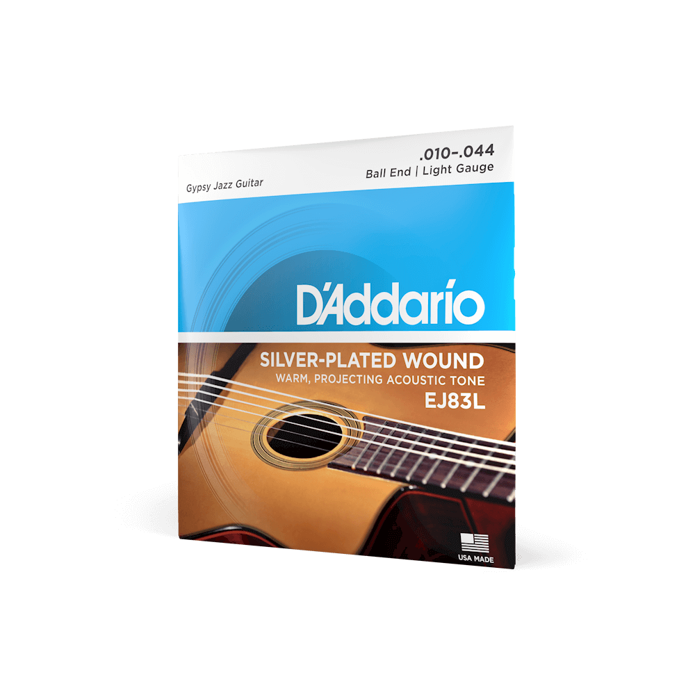D'Addario EJ83L 10-44 Regular Light Ball End Acoustic Guitar Strings