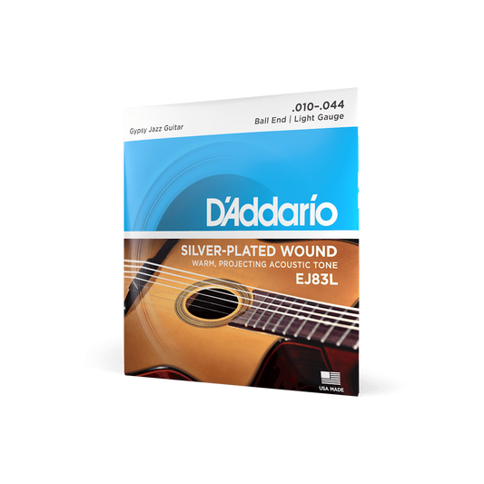 D'Addario EJ83L 10-44 Regular Light Ball End Acoustic Guitar Strings