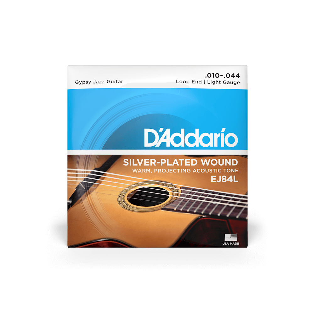 D'Addario EJ84L 10-44 Regular Light Loop End Acoustic Guitar Strings