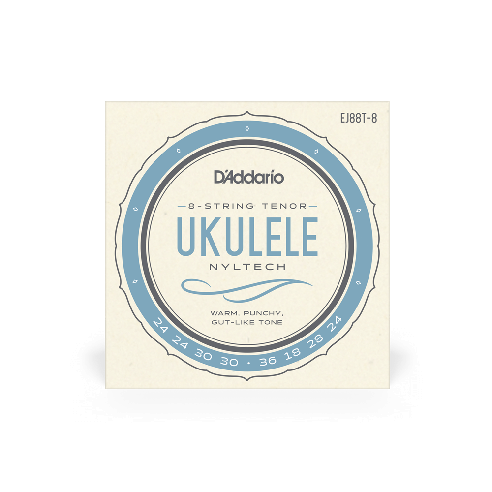 D'Addario EJ88T-8 Tenor, 8-Strings Ukulele String Set