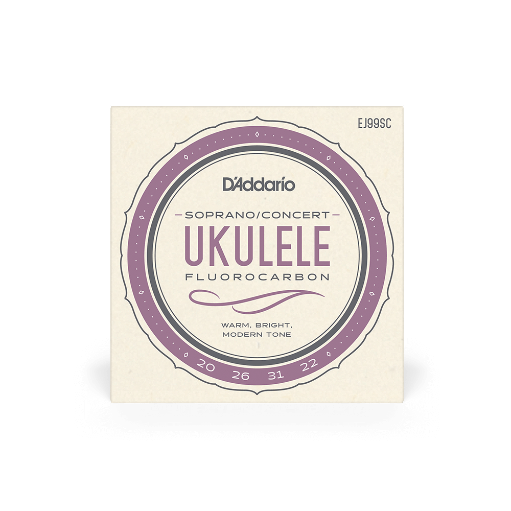 D'Addario EJ99SC Soprano/Concert Ukulele String Set