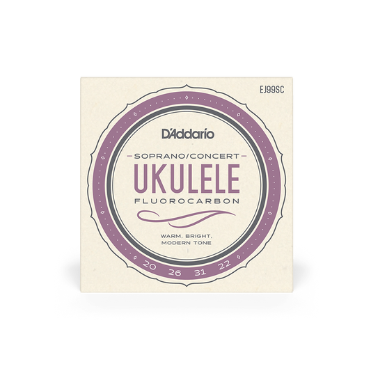 D'Addario EJ99SC Soprano/Concert Ukulele String Set
