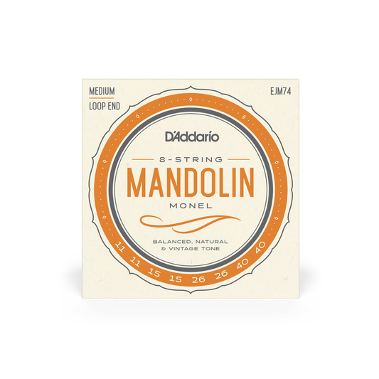 D'Addario EJM74 11-40 Medium Mandolin String Set