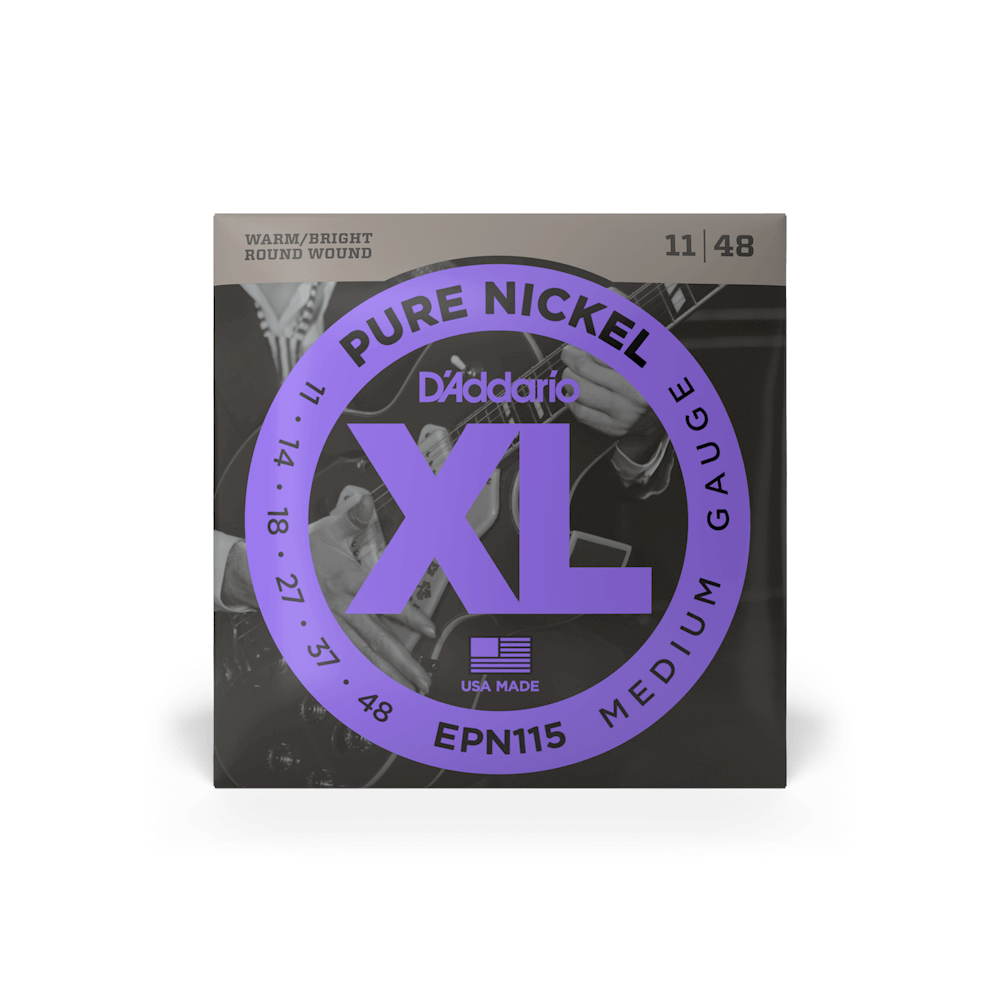 D'Addario EPN115 11-48 Medium Electric Guitar Strings