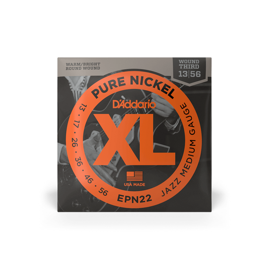 D'Addario EPN22 13-56 Jazz Medium Electric Guitar Strings