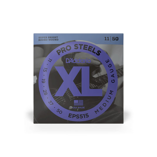 D'Addario EPS515 11-50 Medium Electric Guitar Strings