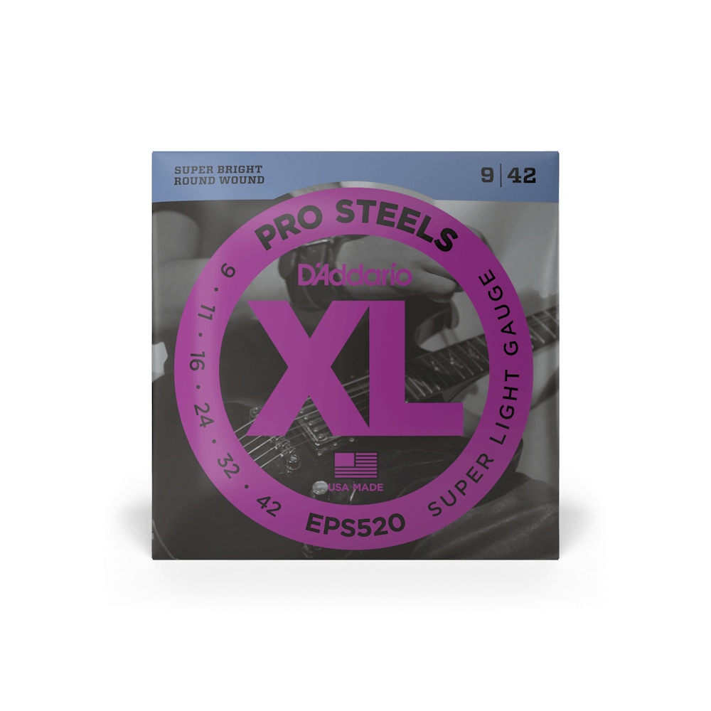 D'addario EPS520 09-42 Super Light Electric Guitar Strings