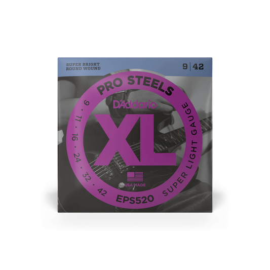 D'addario EPS520 09-42 Super Light Electric Guitar Strings