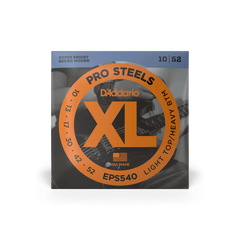 D'Addario EPS540 10-52 Regular Light Top/Heavy Bottom Electric Guitar Strings