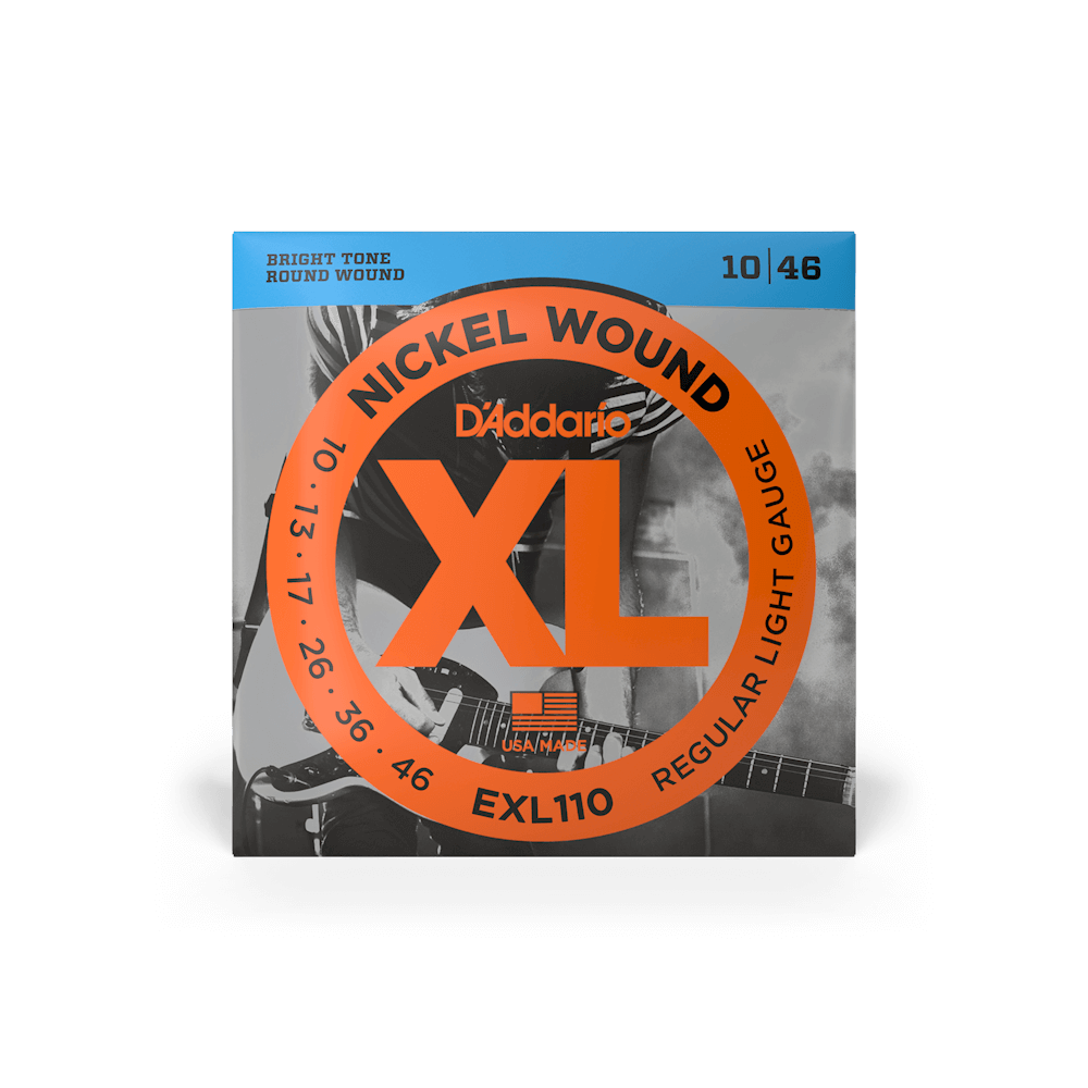 D'Addario EXL110 Regular Light Electric Guitar Strings - 10-46