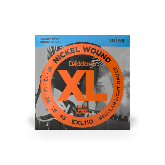 D'Addario EXL110 Regular Light Electric Guitar Strings - 10-46