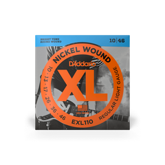 D'Addario EXL110 Regular Light Electric Guitar Strings - 10-46