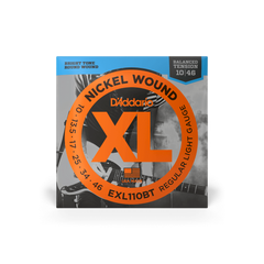 D'Addario EXL110BT 10-46 Regular Light Balanced Tension Electric Guitar Strings