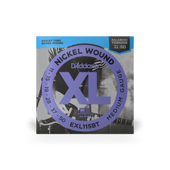 D'Addario EXL115BT 11-50 Medium Balanced Tension Electric Guitar Strings