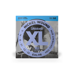 D'Addario EXL116 11-52 Medium Top/Heavy Bottom Electric Guitar Strings