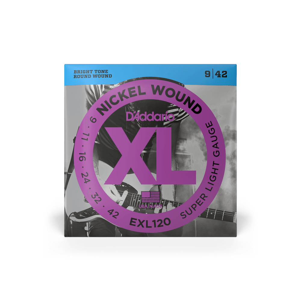 D'addario EXL120 09-42 Super Light Electric Guitar Strings