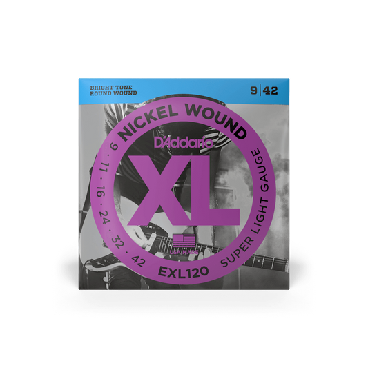 D'addario EXL120 09-42 Super Light Electric Guitar Strings