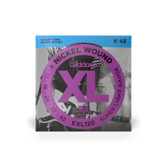 D'addario EXL120 09-42 Super Light Electric Guitar Strings