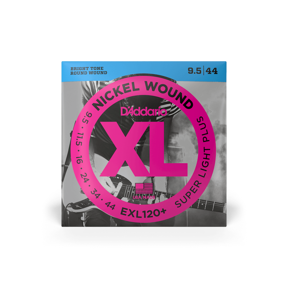 D'Addario EXL120+ 9.5-44 Super Light Plus Electric Guitar Strings