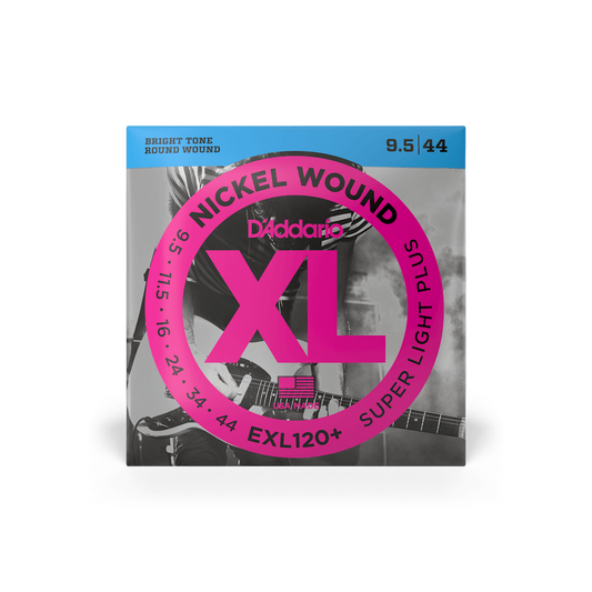 D'Addario EXL120+ 9.5-44 Super Light Plus Electric Guitar Strings