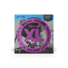 D'Addario EXL120BT 09-40 Super Light Balanced Tension Electric Guitar Strings